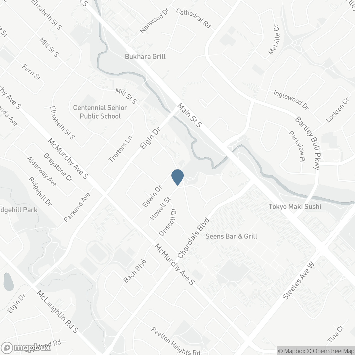 345 MILL STREET S, Brampton, Ontario L6Y 2Y8